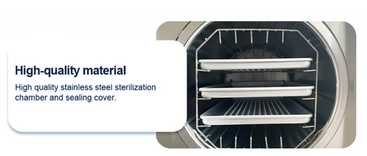 BIOBASE Class B Series Autoclave Equipped with a Three-layer Sterilization Storage Rack