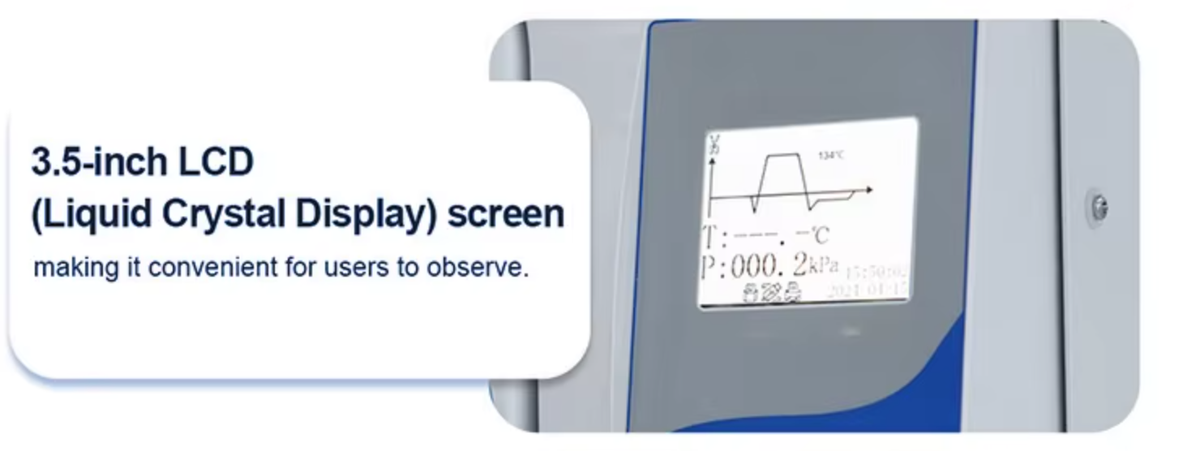 BIOBASE Class B Series Autoclave Equipped with a Three-layer Sterilization Storage Rack